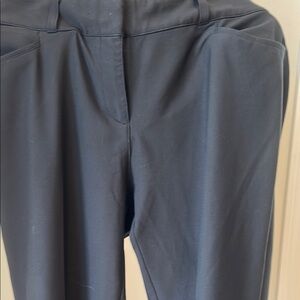 Adidas Black Straight Leg Golf Pants Professional Style